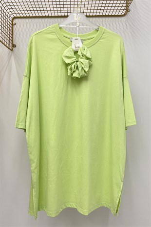 İKOLL Basic Oversize T-Shirt - 28381 - Aleo Jeli